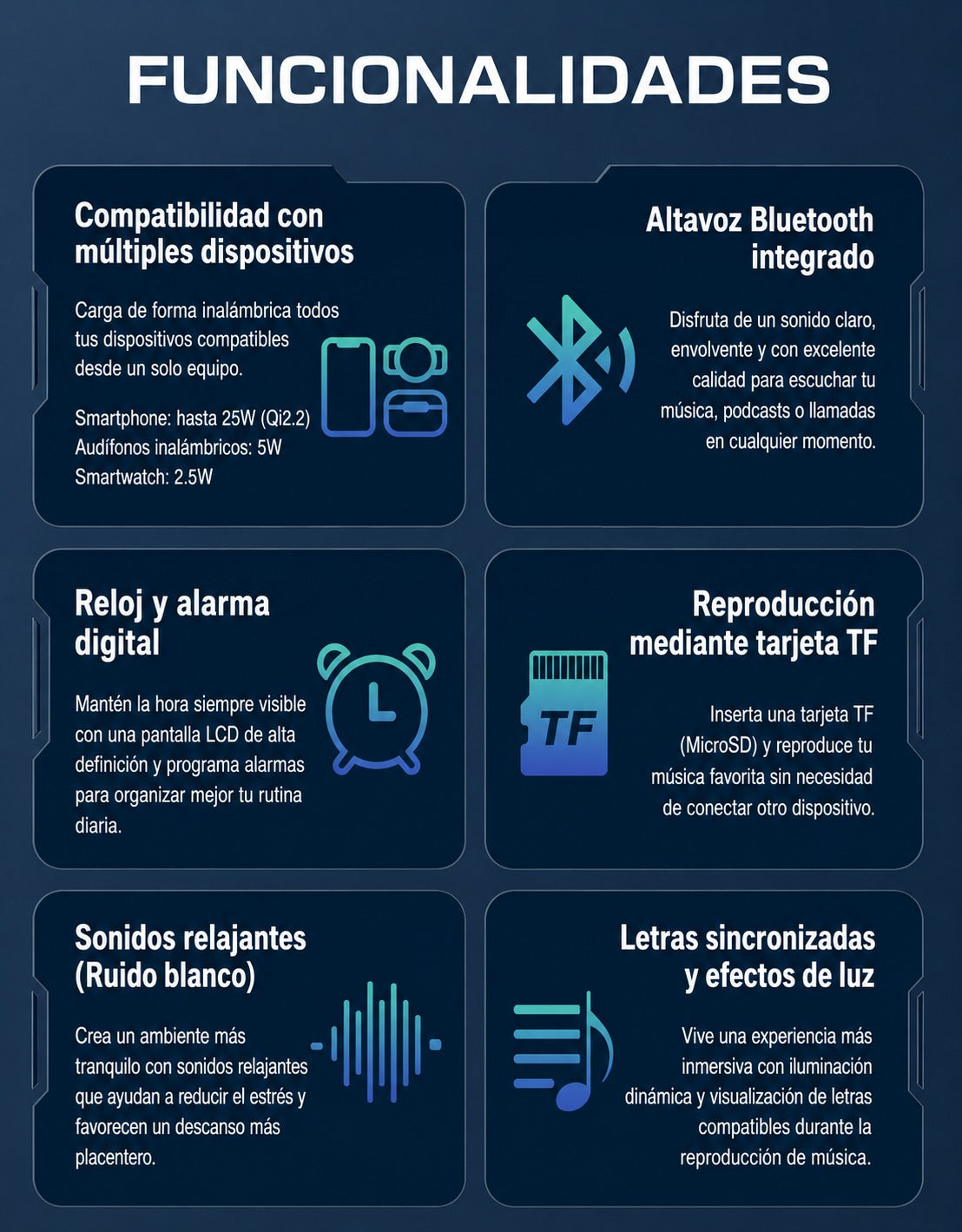 Robot Inteligente Multifunción con Carga Inalámbrica Qi2 de 25 W