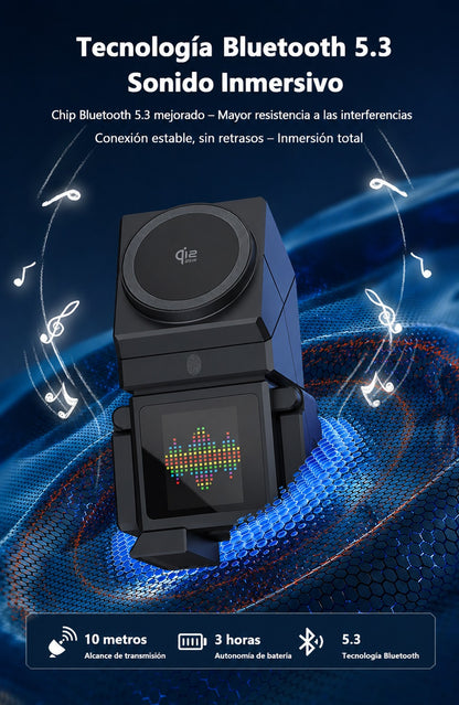 Robot Inteligente Multifunción con Carga Inalámbrica Qi2 de 25 W